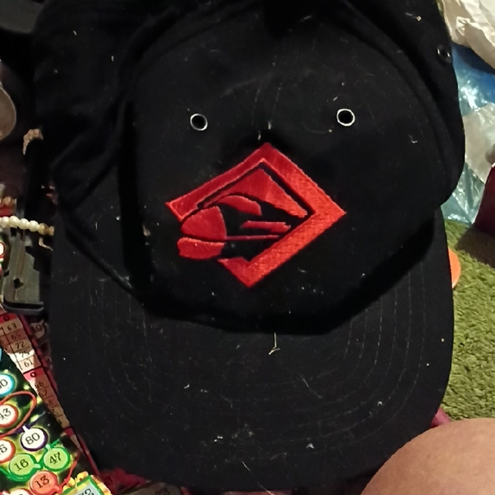 Black Cap with Red Logo Vintage Marlboro Hat